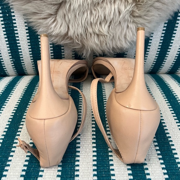 Zara Basic nude heels size 38 - Picture 10 of 13
